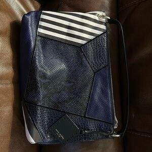 Henri Bendel Kaleidoscope Centennial Stripe Crossbody Bag. New WO tags